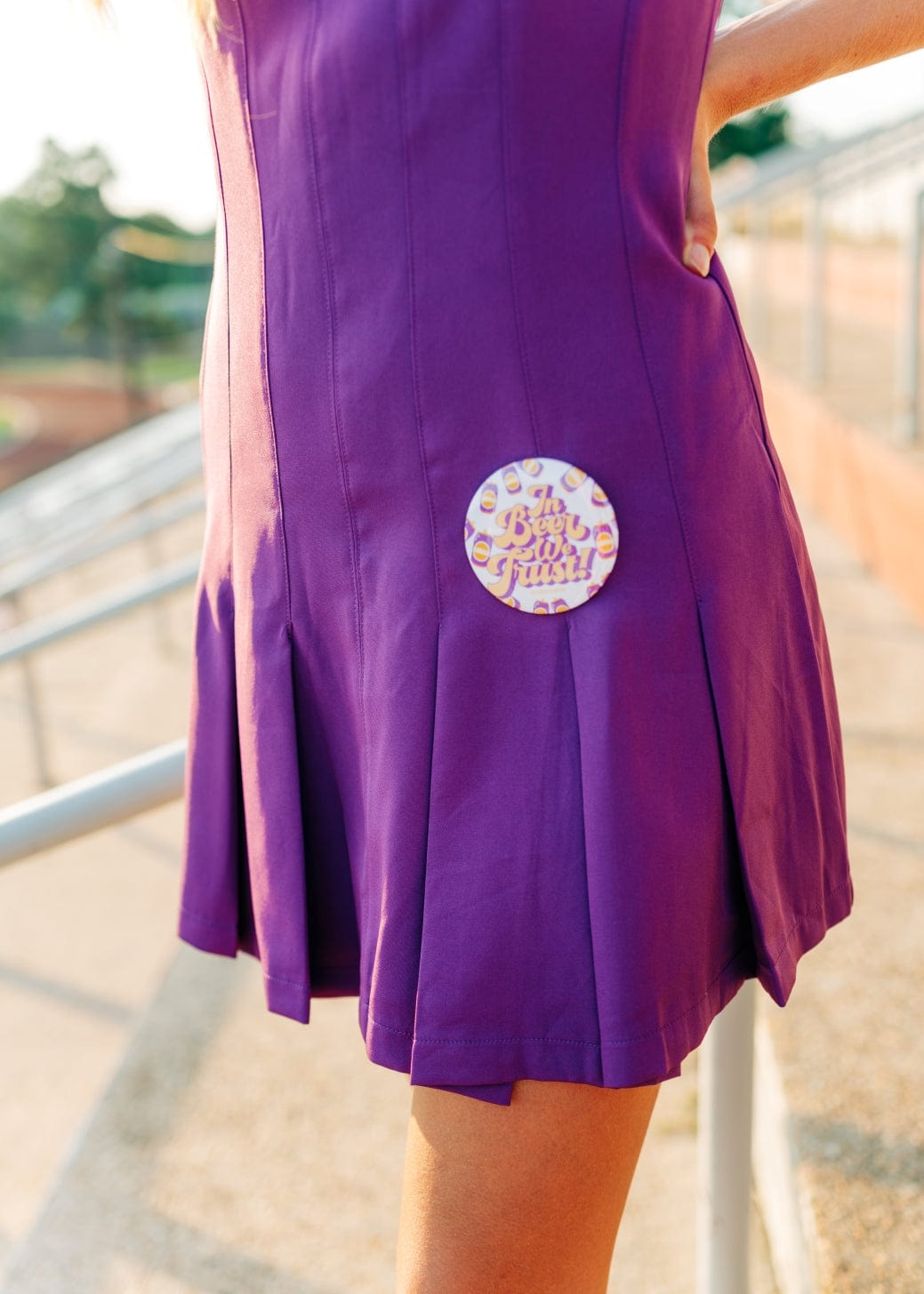 In Beer We Trust Gameday Button - Image 2