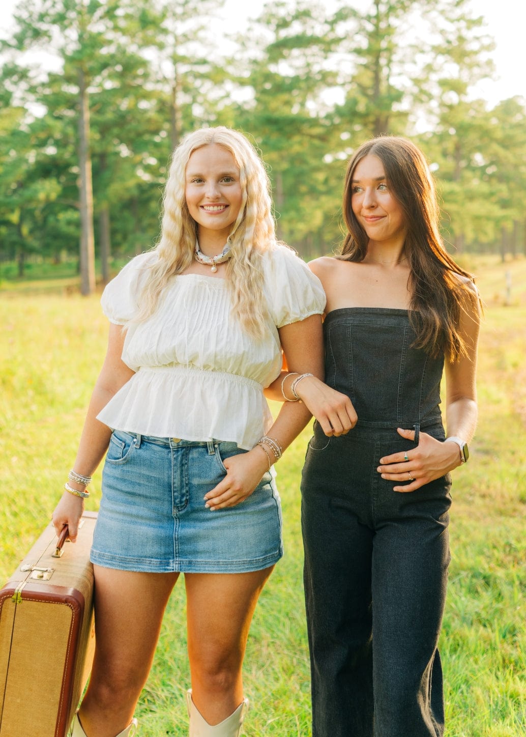 White Peplum Puff Sleeve Blouse - Image 4