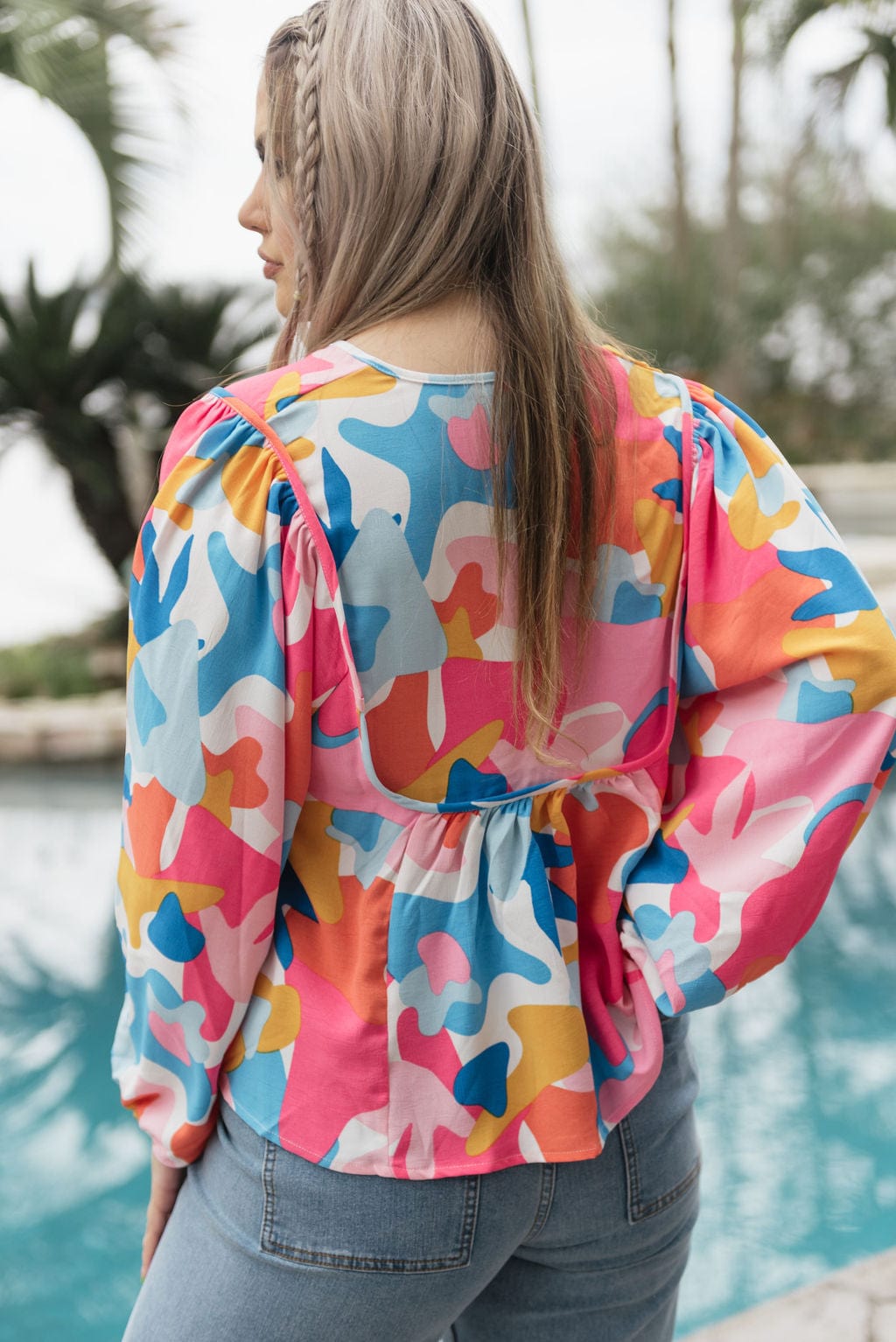 Pink Vivey Hello There Top - Image 5