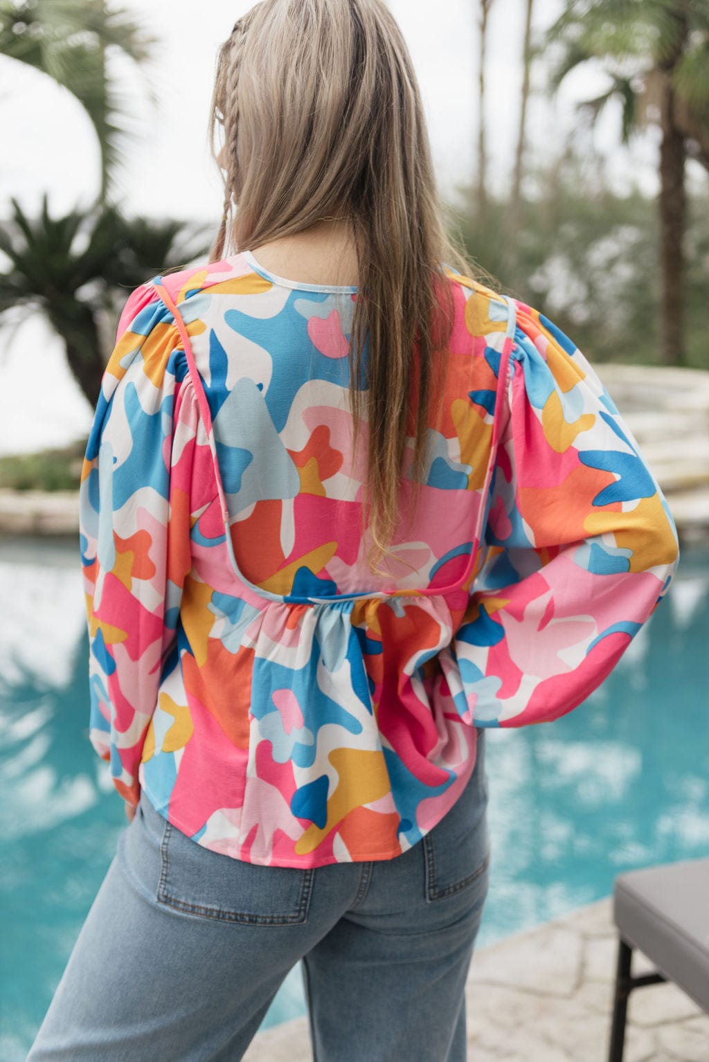 Pink Vivey Hello There Top - Image 2